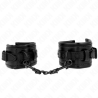 Kink - Appui-Poignets Noir Ajustable 20-30 Cm X 6 Cm
